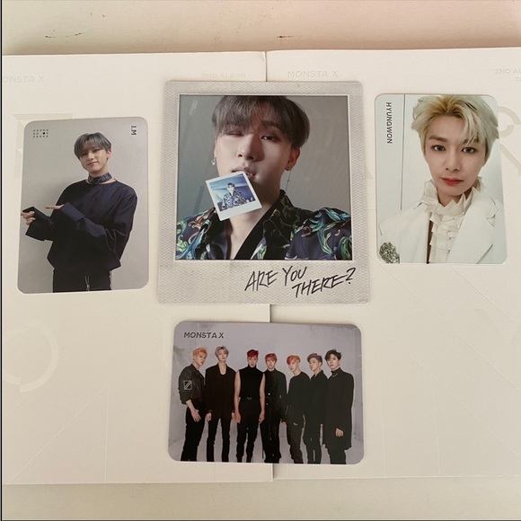 Monsta X Are You There? We Are Here Album Hyungwon IM Photocard Set Kpop - Picture 2 of 8